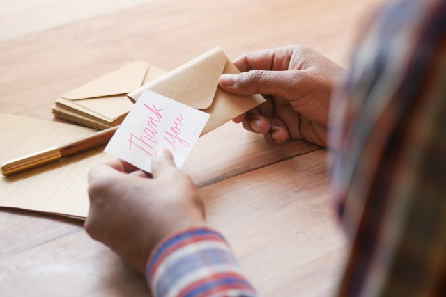 Why Writing Thank-You Notes Matters in the Job Search Process